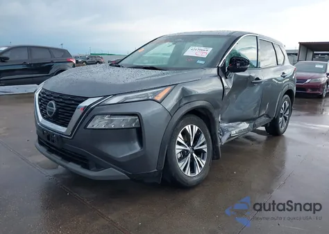 2021 Nissan Rogue Sv Fwd from USA, damaged, VIN 5N1AT3BAXMC813543